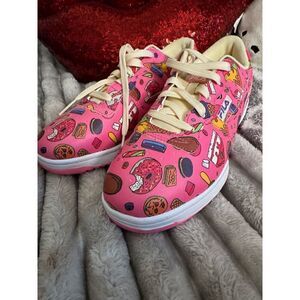 Fila x kawaii sweets sz 7 pink candy ice cream low top sneakers